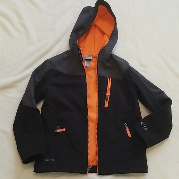 Champion Other - SOLD! Boy's Champion Jacket Zip up black and orange 8-10
